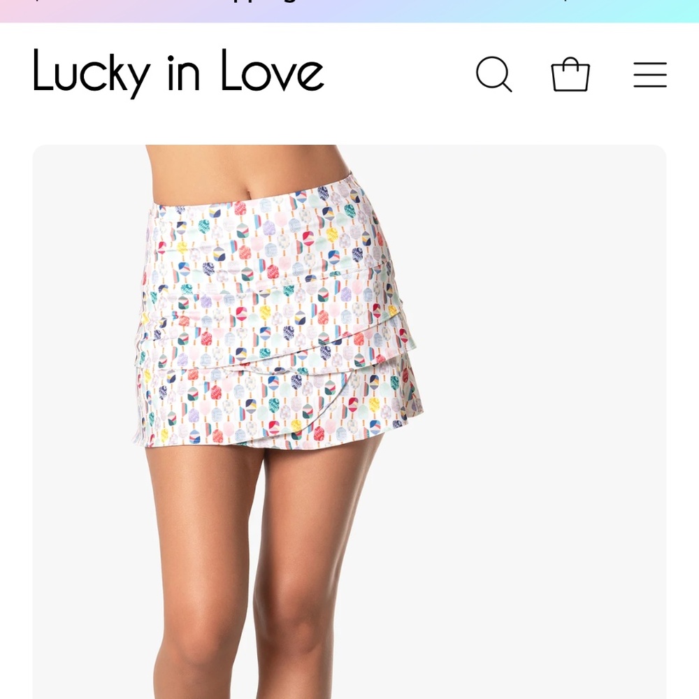 Lucky in love  skirt- medium